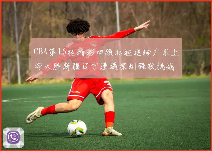 CBA第16轮精彩回顾北控逆转广东上海大胜新疆辽宁遭遇深圳强敌挑战